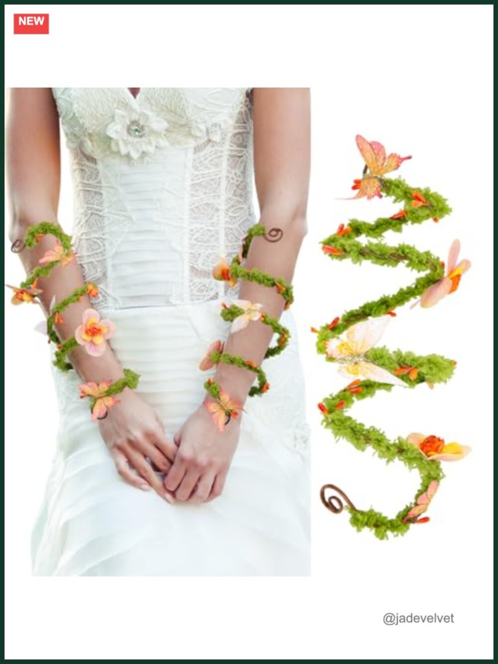 Fairy Arm Wrap Set 2 PCS Renaissance Fae Cosplay Costume Accessories
